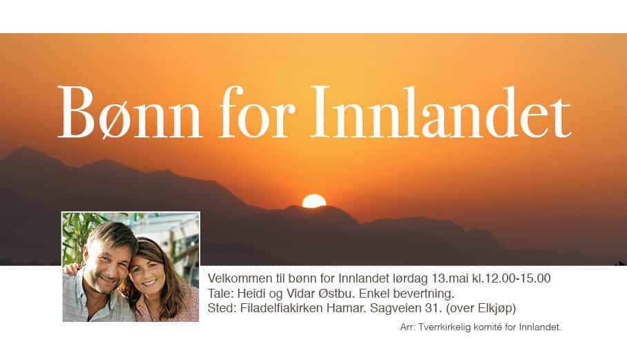 Bønn for innlandet